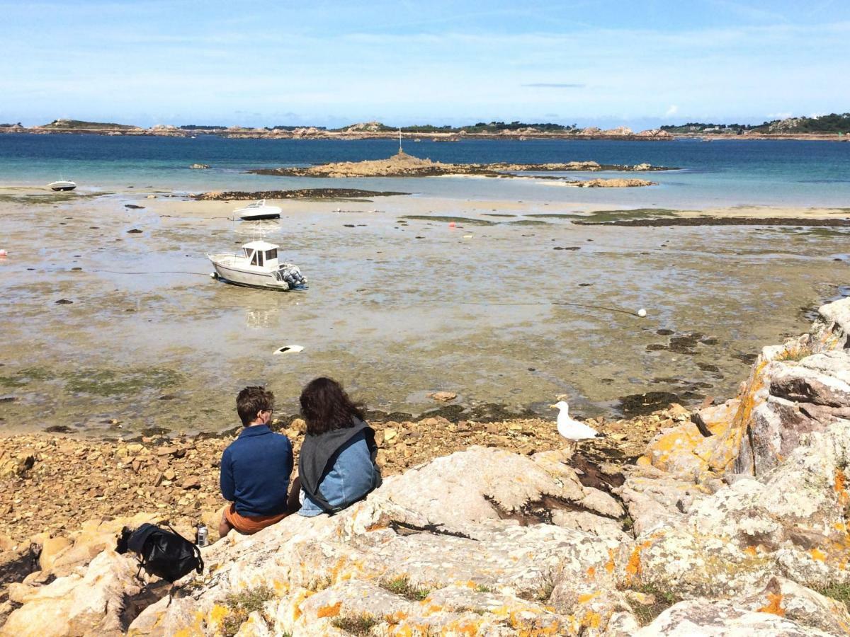 Le Ti'Nid - Gite De Charme - Vue Mer Langueux Exteriör bild